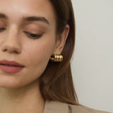 Tunnel Hoop Earrings