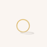 Crystal Coil Eternity Band