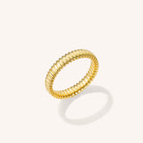 Jessica Coil Gold Ring