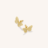 Butterfly Stud Earrings