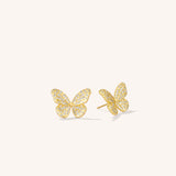 Butterfly Stud Earrings