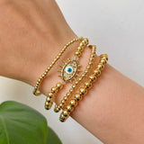 Evil Eye Bracelet Set