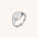 Initial Signet Ring - X