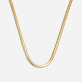 April Herringbone Chain Necklace