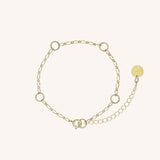 Simple Round Link Chain Bracelet