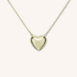 Heart of Gold Pendant Necklace