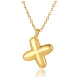 Bubble Initial Necklace