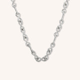 Rebecca Silver Chain Necklace