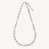 Rebecca Silver Chain Necklace