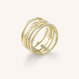 Crossover Multilayered Ring